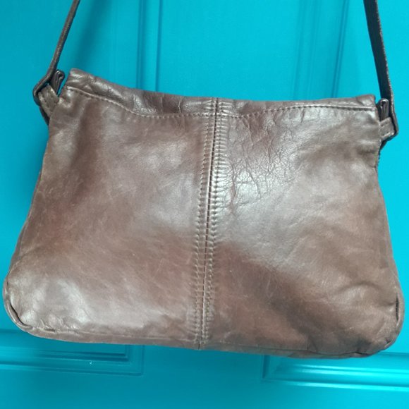 VICTORIA LEATHER CO Genuine Soft Leather Bag Purse Bohemian Rustic Crossbody - Picture 7 of 16